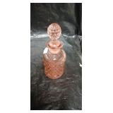 Collection of Decorative Glass Decanters and Bottles