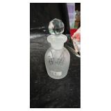 Collection of Decorative Glass Decanters and Bottles