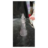 Collection of Decorative Glass Decanters and Bottles