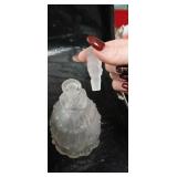 Collection of Decorative Glass Decanters and Bottles