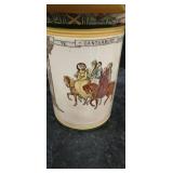 Canterbury Tales Pilgrims Tobacco Jar