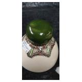 Royal Doulton Decorative Bowl with Green Lid