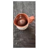 Hand-Painted Bird Design Ceramic Mug