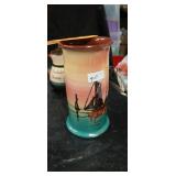 Hand-Painted Sailing Ship Mug