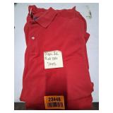 Ralph Lauren Polo XXL Red Cotton Shirt