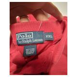 Ralph Lauren Polo XXL Red Cotton Shirt