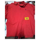 Ralph Lauren Polo XXL Red Cotton Shirt
