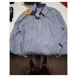 Nick Graham Modern Fit Paisley Dress Shirt &  Columbia PFG T- shirt (M)