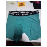 Nike Dri-FIT Gray & Teal Cotton Boxer Briefs & Puma Briefs