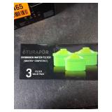 Turapur Hydrogen Water Filter 3-Pack Maxtra Compatible