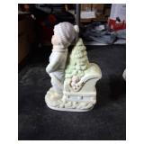 Regency Industries Christmas Night Light and  Child w/ a sled