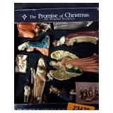 The Promise of Christmas Nativity Set by Robert Stanley and ceramic angel