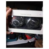 Shatterproof Holiday Ornament Set - Pink and Silver Glitter