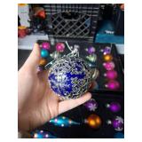 Decorative Glass Christmas Ornament Set