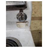 Vintage GE Electric Stove  - project for restore - function unknown -23 5/8 W x 26.5D (including handle) 44 1/4 H at back, 36.5 H on cooktop