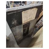 Vintage GE Electric Stove  - project for restore - function unknown -23 5/8 W x 26.5D (including handle) 44 1/4 H at back, 36.5 H on cooktop