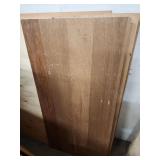 Wood veneer panel sheet 24" x 48" x 1/8" thick - looks to have been previously used, has some holes/scratching