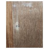 Wood veneer panel sheet 24" x 48" x 1/8" thick - looks to have been previously used, has some holes/scratching
