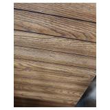 Wood wall paneling sheet. 31 7/8"  x 48 1/8"  x 1/8" Thick