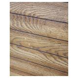 Wood wall paneling sheet. 31 7/8"  x 48 1/8"  x 1/8" Thick