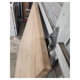 40" x 48.25" x 2.75" Thick - Oak veneer over Masonite slab - would make a great table top for a work bench. Very minor damage in a couple of small spots on the veneer