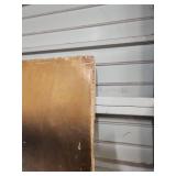 Salvage Condition Hollow Wood Interior Door - paint on one side and chips on the veneer -  30"W x 80"H x 1 3/8" Thick