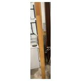Solid Wood Core Door Slab - has some chipping of the veneer on bottom / corner, more on one side than the other - very heavy.  29 7/8" W x 80.25" H x 1.75" D