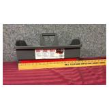 Carttron Gray Plastic Portable Tote Caddy Storage Organizer - good for organizing tools, school or crafting supplies