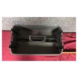 Carttron Gray Plastic Portable Tote Caddy Storage Organizer - good for organizing tools, school or crafting supplies