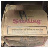 Sterling Box of 20d Ring Shank Nails - heavy box almost full