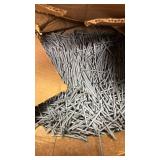 Sterling 8 Casing Galvanized Nails - 3/4 full box (box cardboard is worn out on the bottom, box will be inside of another box for transport)