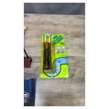 Lots of drill bits, a few nails, and a drain lining