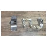 Brushed Aluminum Door Stop parts for commercial doors