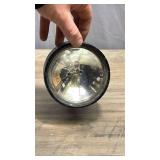 Vintage Radar-Lite Rail Light by Burgess - untested.  Switch on the back red light is stuck and not moving, switch for front light does move. Unsure of battery type