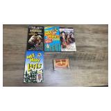 VHS Bundle including 2 Hee Haw Videos and a Great Hyms & Inspirational Melodies cassette tape
