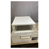 Sterilite White Single Storage Drawer Unit