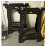 Stanley Folding Sawhorses - Set of 2