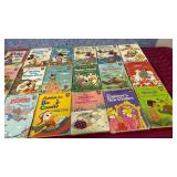 Walt Disney Wonderful World of Reading Book Collection - several are in poor condition with the spines coming off, others in fair condition with fade on covers