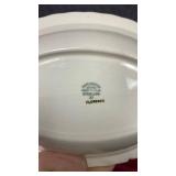 Vintage Pope-Gosser Florence Pattern China Set - a couple pieces have small chips and some having crackling/yellowing of the finish