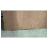 Solid Wood Core Door Slab - has some chipping of the veneer on bottom / corner, more on one side than the other - very heavy.  29 7/8" W x 80.25" H x 1.75" D