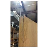 Solid Wood Core Door Slab - 79 3/8" H x 35.75" W x 1.75" D Has a small dent on one edge, veneer separation at top of one corner and corner wear on other corners.  Heavy