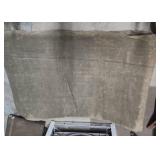 Huge Heavy Duty Military grade Canvas tarp - approx 200"L x 300"W - has loops on edges/corners (has a musty smell from being in storage)