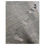 Huge Heavy Duty Military grade Canvas tarp - approx 200"L x 300"W - has loops on edges/corners (has a musty smell from being in storage)