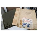 Camp & Inn 8x10 Canvas Tarpaulin - appears new in open box.  Very good condition.  Light musty smell from being in storage /box, just needs aired out.