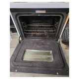 Vintage General Electric White Electric Range - function unknown, no power cord. 30" W x 26" D (including handle) x 44" H