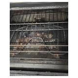 Vintage General Electric White Electric Range - function unknown, no power cord. 30" W x 26" D (including handle) x 44" H