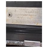 Vintage General Electric White Electric Range - function unknown, no power cord. 30" W x 26" D (including handle) x 44" H