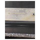 Vintage General Electric White Electric Range - function unknown, no power cord. 30" W x 26" D (including handle) x 44" H