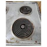 GE Electric Cooktop Stove - can
