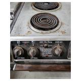GE Electric Cooktop Stove - can